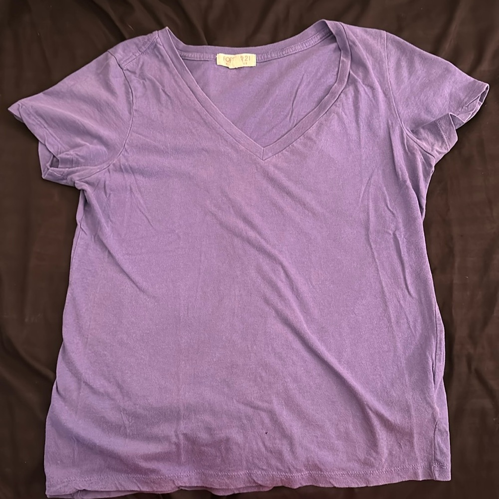 Forever 21 Essentials Vneck Shirt